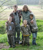 26.4.2008 - Šolmes s globálními synky - Riči, Davy, Matýsek a Dudek