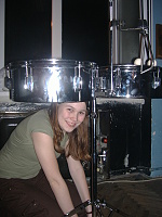 12.3.2009 - Janička má nové bicí