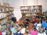 8.10.2009 - Šolmesovo autorské čtení pro děti v Jablůňkově