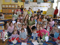 30.11.2009 - Šolmes předvedl autorské čtení dětem v Novosedlech nad Nežárkou