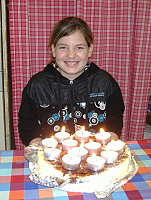 20.3.2010 - Výprava oddílu Vlčata do Nového Boru - oslavujeme Tíniny narozeniny