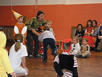 28.3.2010 - Šolmes moderuje dětský karneval v Dobřichovicích