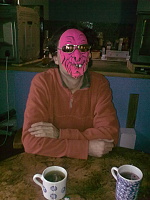 17.8.2010 - Pavlík Heřmanů pije kávu
