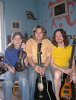 22.4.2011 - The Ignu Underground pracují v Třískárně na novém repertoáru