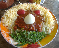 4.6.2011 - K obědu byly Šolmesovy extra pálivé špagetky :)