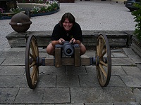 10.8.2012 - Šolmes na zámku ve Zbiroze s dělem