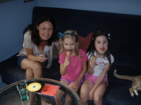 29.8.2012 - Šolmese v Třískárně navštívila sestra se svými dcerkami