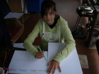 1.9.2012 - Lulu pracuje na oddílových bodovacích tabulkách