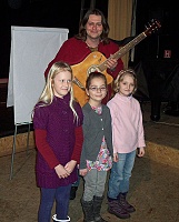 1.3.2013 - Šolmesovo vystoupení pro děti v Lysé nad Labem - Šolmes a tři Karolínky