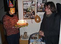 5.4.2013 - Neočekávaný dýchánek - Šolmesovy narozeniny na chatě